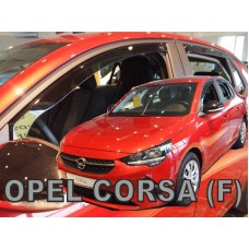 Дефлекторы окон (ветровики) Opel Corsa F/ Е / PEUGEOT 208 II 5D 2019+ Heko