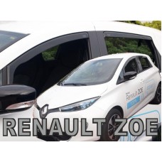 Дефлекторы окон (ветровики) Renault Zoe 2012+ Heko