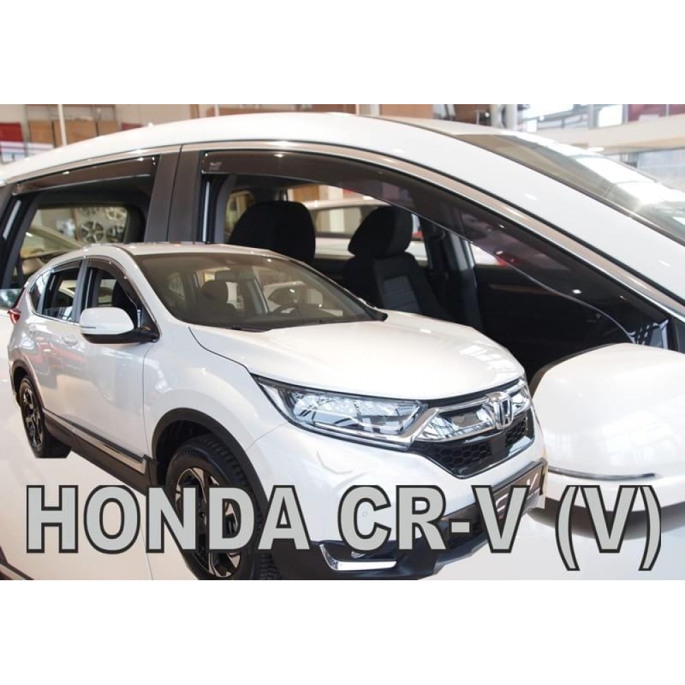 Дефлекторы окон (ветровики) Honda CR-V V 2017+ Heko