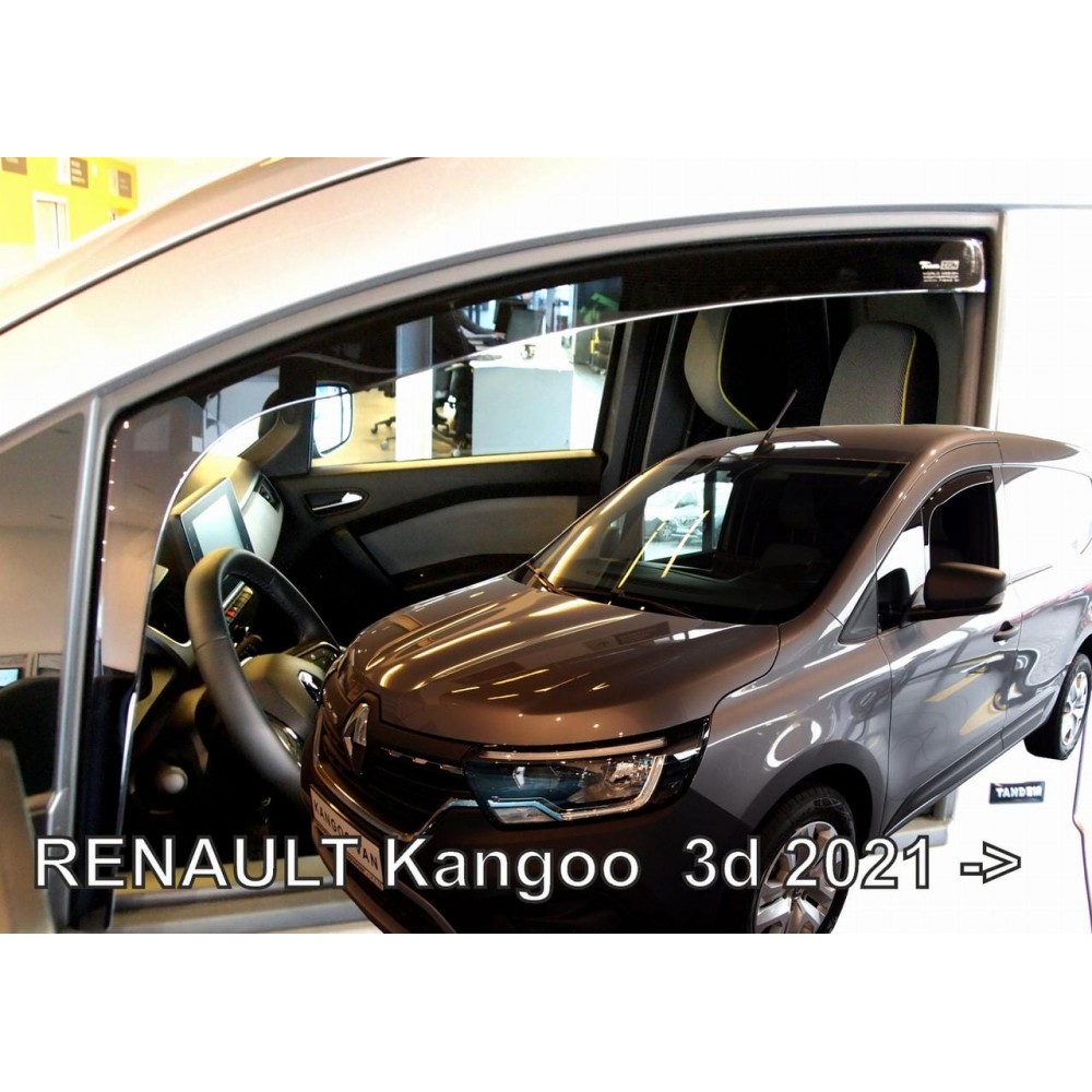 Дефлекторы окон (ветровики) Renault Kangoo III 2021+ Heko