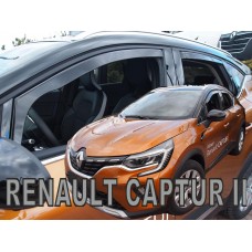 Дефлекторы окон (ветровики) Renault Captur II 2019+ Heko