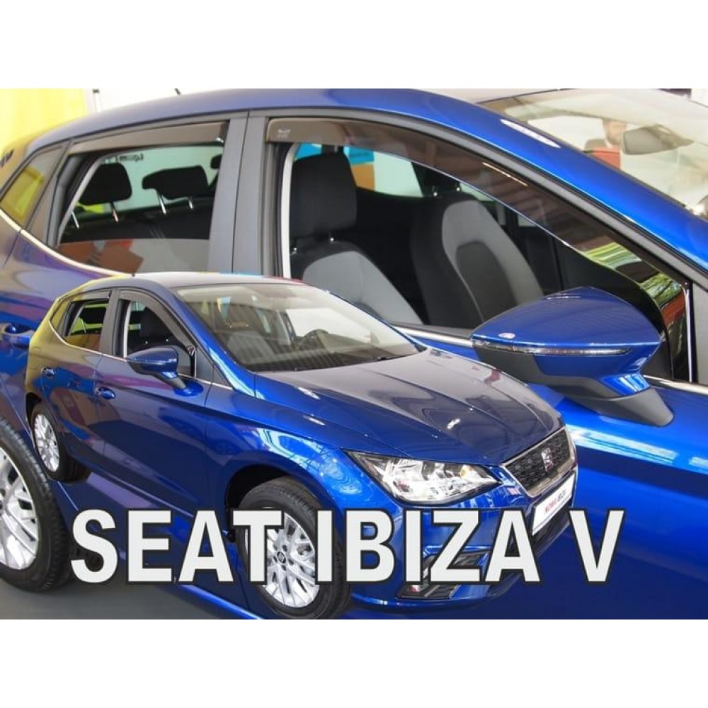 Дефлекторы окон (ветровики) Seat Ibiza 2017+ Heko