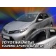 Дефлектори вікон (вітровики) Toyota Auris 2012-2020 Touring Heko