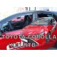 Дефлекторы окон (ветровики) Toyota Corolla 2018+ HB Heko