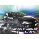 Дефлекторы окон (ветровики) Volkswagen Golf-7 2012+ Variant/Alltrack Heko
