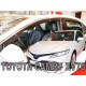 Дефлекторы окон (ветровики) Toyota Camry V70 2017+ Heko