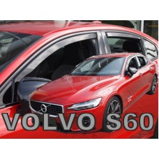 Дефлектори вікон (вітровики) Volvo S60 2018+ Heko
