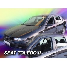 Дефлекторы окон (ветровики) Seat Toledo II/ Leon 4/5D 1999-2005 Heko