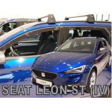 Дефлекторы окон (ветровики) Seat Leon ST 2020+ Heko