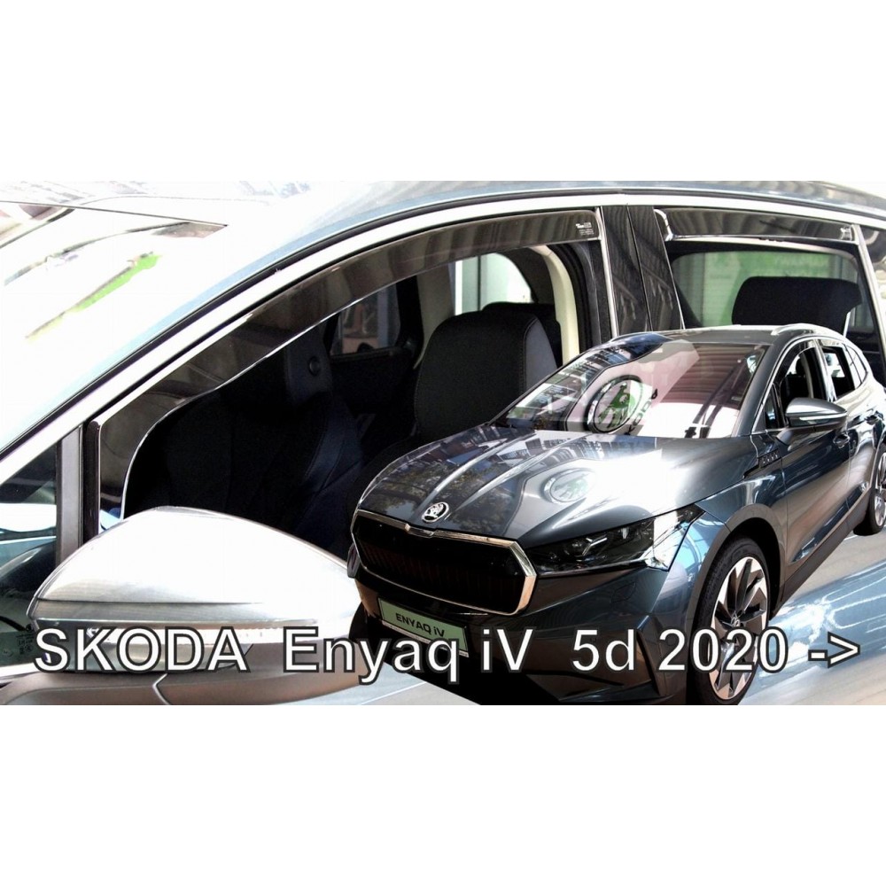 Дефлекторы окон (ветровики) Skoda Enyaq iv 2020+ Heko