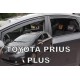 Дефлектори вікон (вітровики) Toyota Prius Plus 2011+ Heko