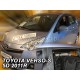 Дефлектори вікон (вітровики) Toyota Verso-S 2011+ Heko