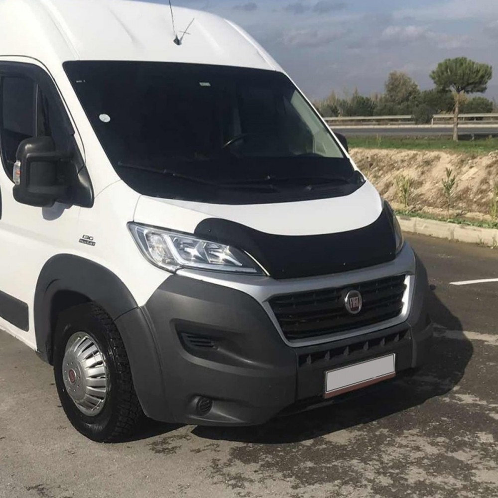 Дефлектор капота (мухобійка) для Fiat Ducato/Jumper/Boxer  2014+ (TAN24) 