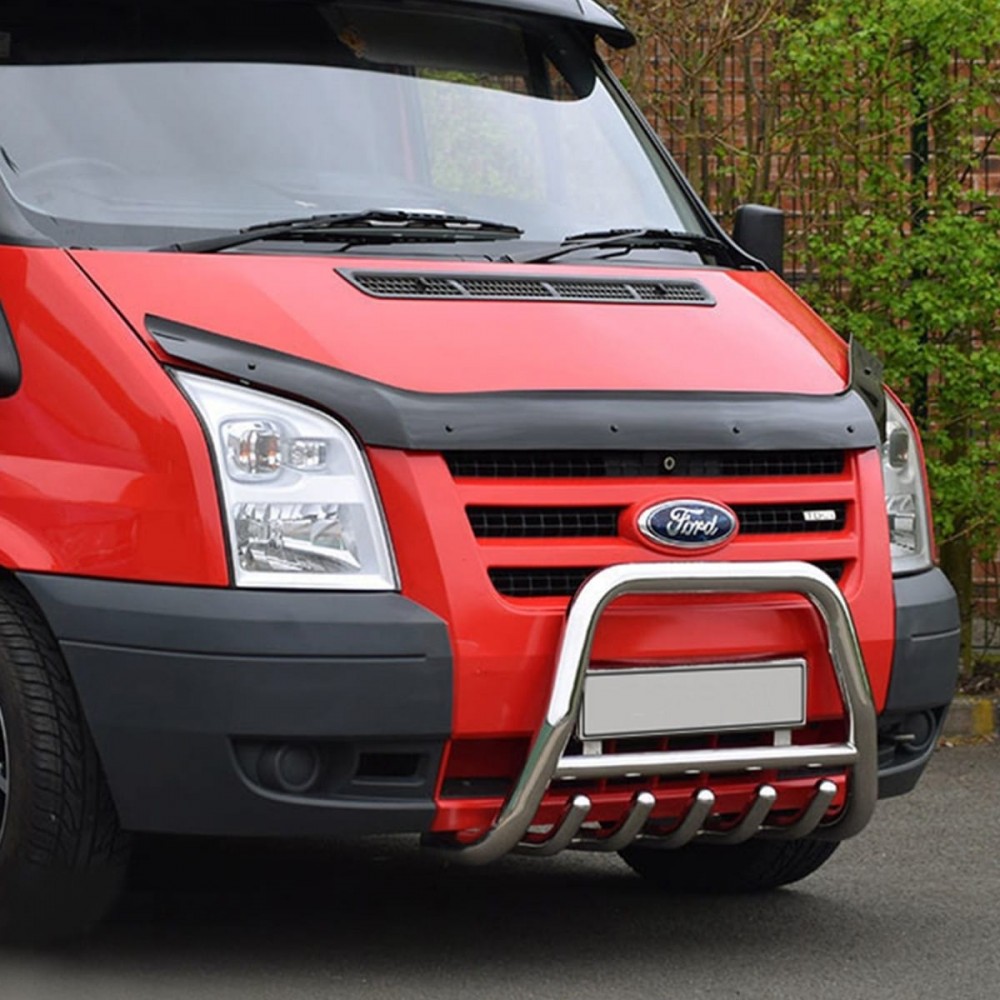 Дефлектор капота (мухобійка) для Ford Transit 2006-2012 (TAN24) 