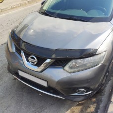 Дефлектор капота (мухобійка) для Nissan X-Trail 2014+ (EuroCap)