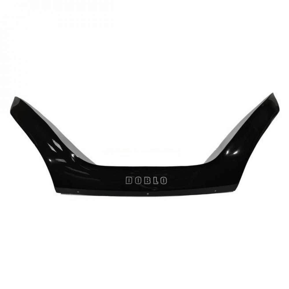 Дефлектор капота (мухобійка) для Fiat Doblo 2015+ (ViP)