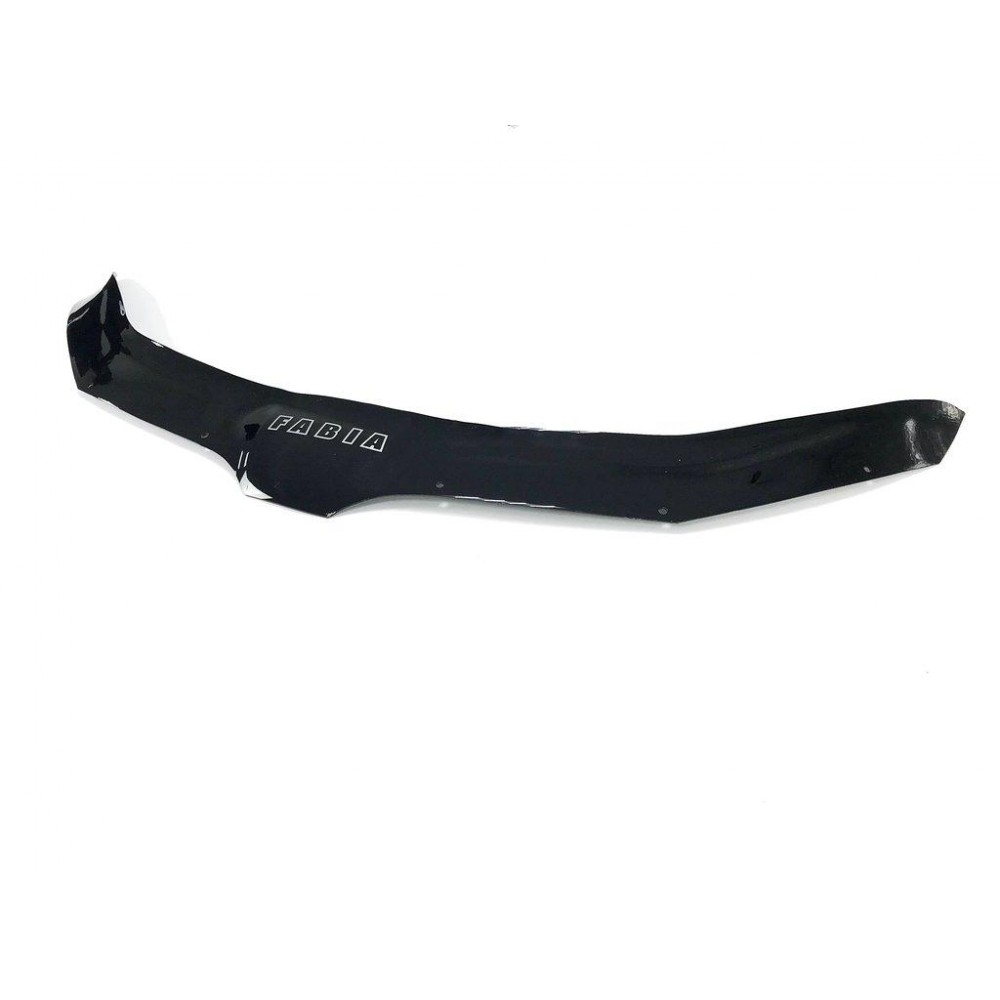 Дефлектор капота (мухобойка) для Skoda Fabia 2014+ (NJ) (S-кріпл) (VIP)