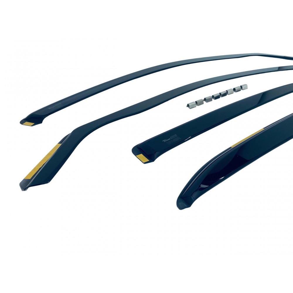 Дефлектори вікон (вітровики) Peugeot 308 II 2014-2021 SW універсал Heko