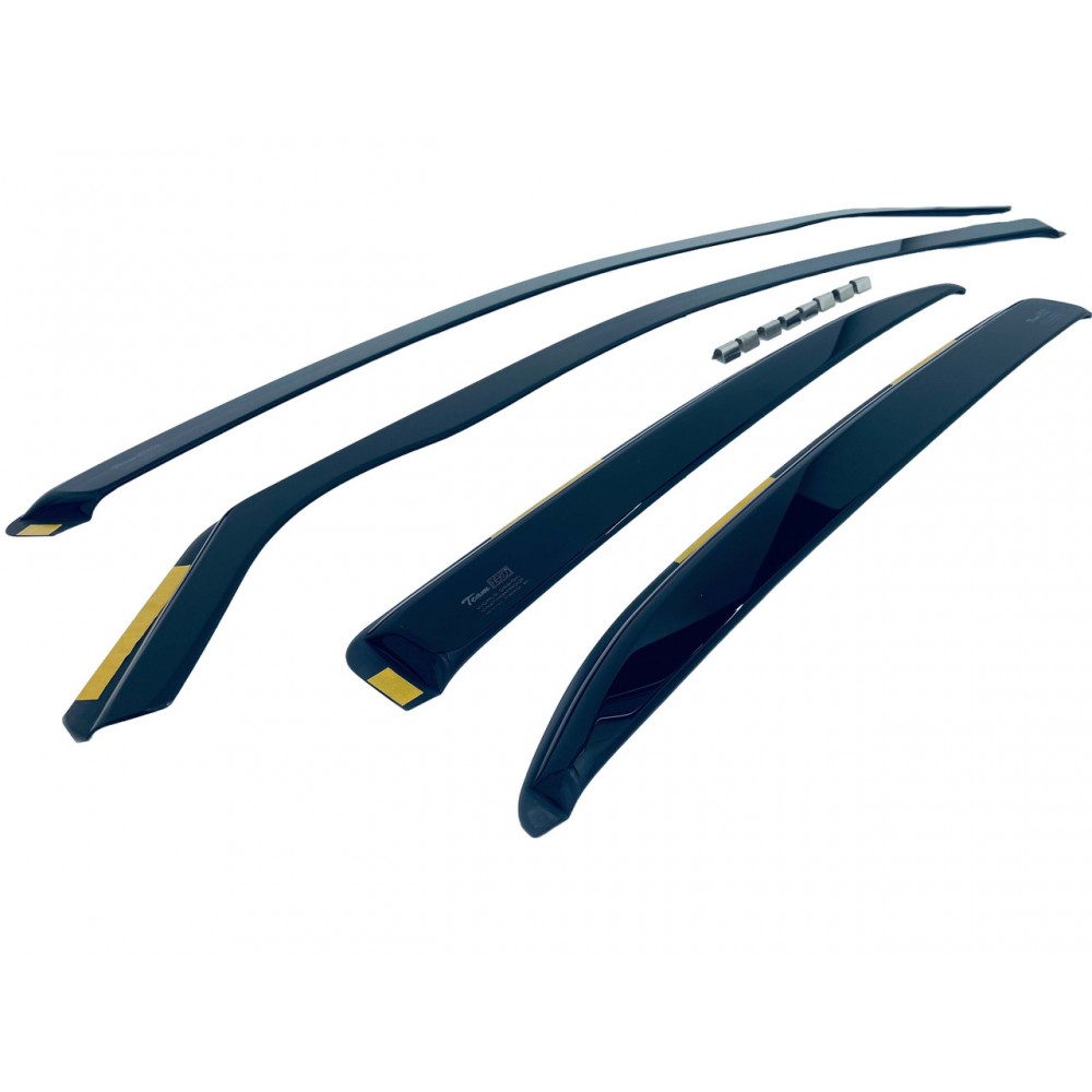 Дефлектори вікон (вітровики) Peugeot 308 II 2014-2021 SW універсал Heko