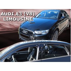 Дефлектори вікон (вітровики) Audi A3 (V8) 2012-2020 5D Sedan /Limousine Heko