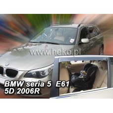 Дефлектори вікон (вітровики) BMW 5 Series E61 2004-2010 Wagon Heko