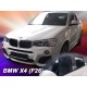 Дефлектори вікон (вітровики) BMW X4 F26 2013+ 5D Heko