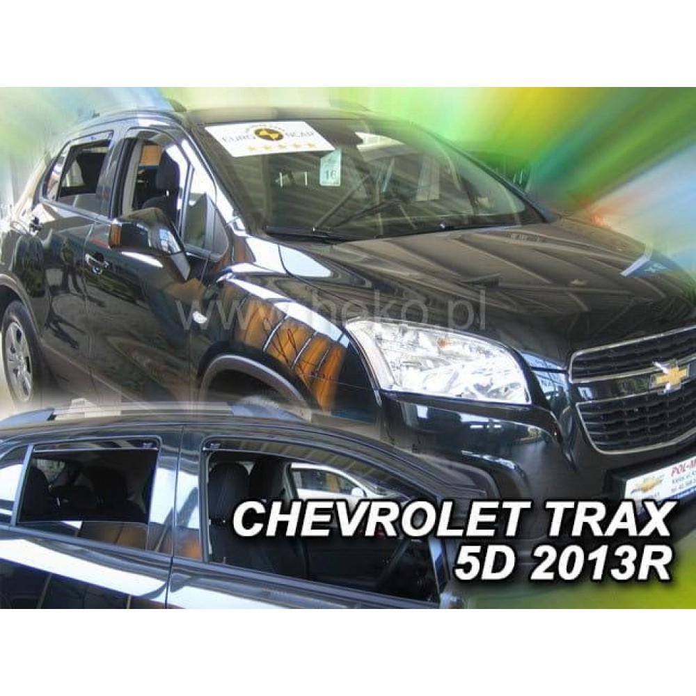 Дефлекторы окон (ветровики) Chevrolet Trax 2013+ Heko