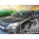 Дефлектори вікон (вітровики) Citroen C4 2010-> 4D (вставні, кт - 2шт) (Heko)