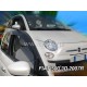 Дефлектори вікон (вітровики) Fiat 500 3D 2007+ Heko