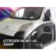 Дефлектори вікон (вітровики) Fiat Fiorino 2008+/QUBO/BIPPER/NEMO Heko