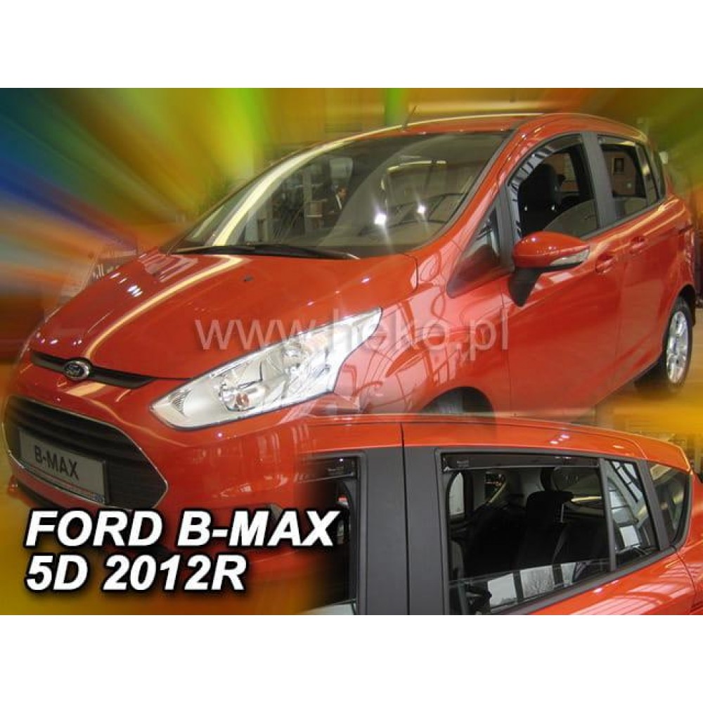 Дефлекторы окон (ветровики) Ford B-Max 2012+ Heko
