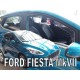 Дефлекторы окон (ветровики) Ford Fiesta MK VII 2017+ Heko