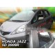 Дефлекторы окон (ветровики) Honda Jazz 2008-2013 Heko