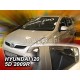 Дефлектори вікон (вітровики) Hyundai i20 2009-2014 Heko