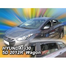 Дефлекторы окон (ветровики) Hyundai GD i30 2012+ Combi Heko