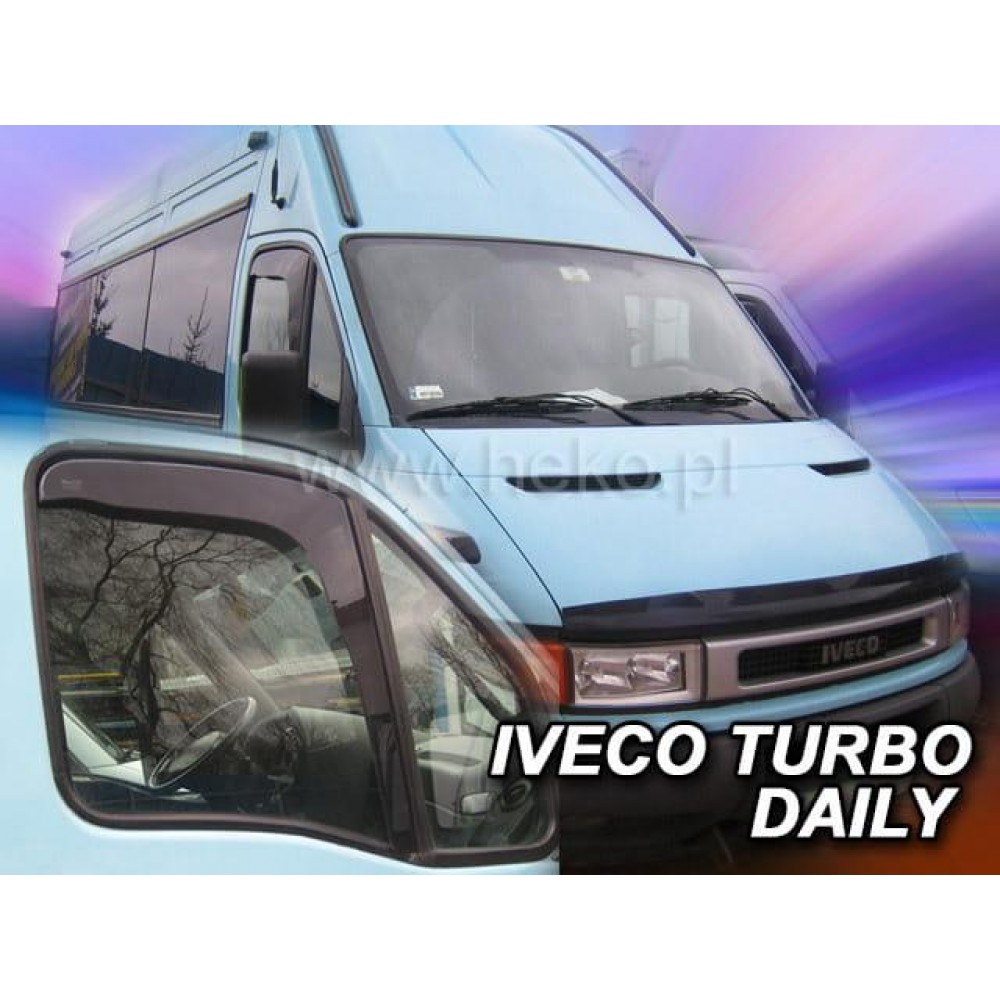 Дефлектори вікон (вітровики) Iveco Turbo Daily 35C/35S/50C/60C/65C 2000-2005 Heko