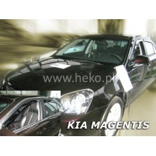 Дефлектори вікон (вітровики) Kia Magentis 2006+ Heko