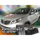 Дефлектори вікон (вітровики) Kia Sportage III 2010-2015 Heko