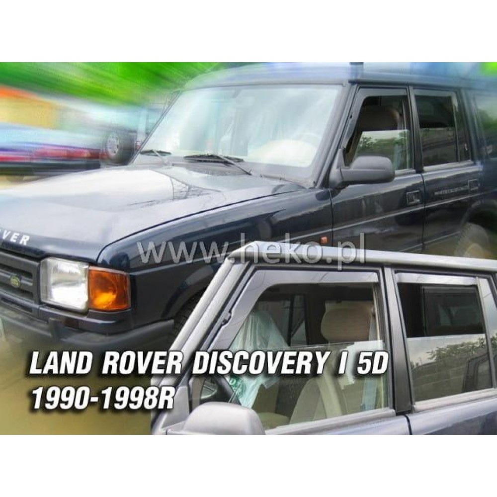 Дефлектори вікон (вітровики) Land Rover Discovery I 3/5D 1990-1998 2шт (Heko)