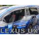 Дефлекторы окон (ветровики) Lexus UX 2018+ Heko