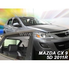 Дефлектори вікон (вітровики) Mazda CX-9 2007+ Heko