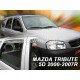 Дефлектори вікон (вітровики) Mazda Tribute 2001-2007 Heko