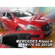 Дефлекторы окон (ветровики) Mercedes A-class W-176 2012-2018 (вставні, кт-4шт) Heko