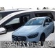 Дефлекторы окон (ветровики) Mercedes B-class W-247 2018+ (вставні, кт-4шт) Heko