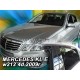 Дефлекторы окон (ветровики) Mercedes E-class W-212 2009-2016 Sedan Heko