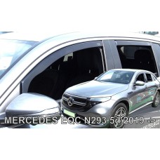 Дефлектори вікон (вітровики) Mercedes EQC N293 2019+ Heko