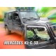 Дефлектори вікон (вітровики) Mercedes G-class W-463 1990-2006 4D (вст, 2шт) (Heko)
