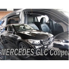 Дефлектори вікон (вітровики) Mercedes GL-class X-164 2006-2012 Heko