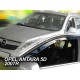 Дефлектори вікон (вітровики) Opel Antara 2006-> 5D (вставні, кт - 2шт) (Heko)