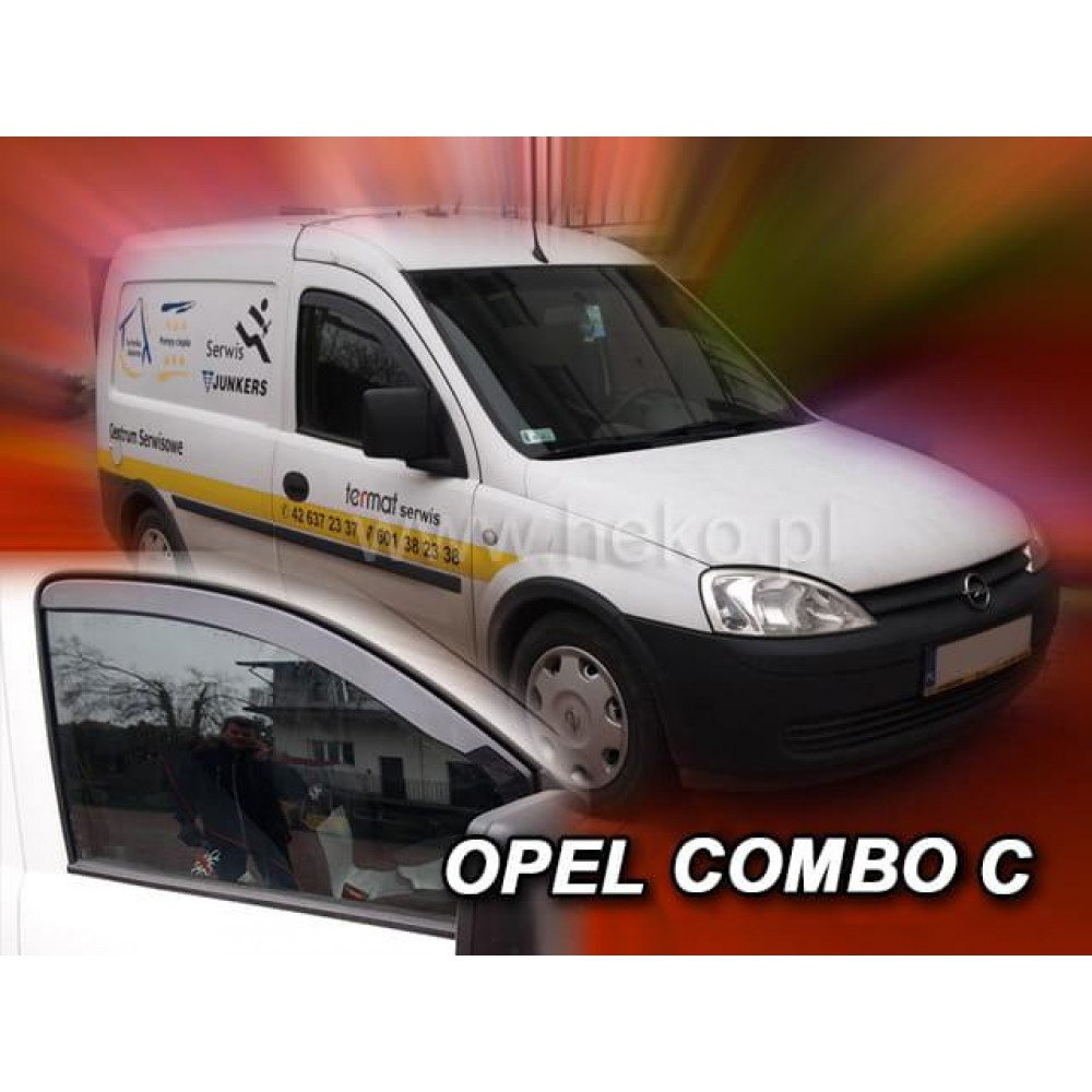 Дефлекторы окон (ветровики) Opel Combo C 2001-2010 Heko